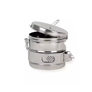 Juego de instrumentos de bandeja de instrumentos de acero inoxidable Hollowware con plato de riñón Juego de 7 Instrumentos de Hollowware - Product Image 3