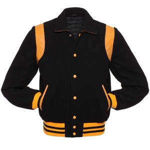 Veste en cuir de laine rétro élégante-durable, chaude et idéale pour les vêtements décontractés et la mode classique - Product Image 1