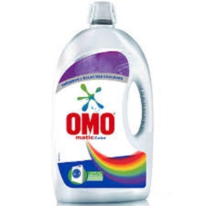 Detergente líquido para ropa OMO para máquina de carga superior y carga frontal, automático, para eliminación de manchas inmejorable, 2l (paquete de 2) - Product Image 1