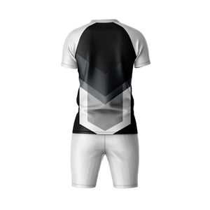 Uniformes de alta calidad para fútbol, ropa de entrenamiento juvenil, camiseta de fútbol de Color verde y blanco con diseño de cuello redondo, conjunto de uniformes de fútbol - Product Image 2