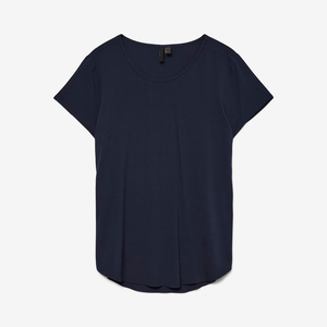 Nouvelle collection de vêtements décontractés d'été, 100% coton, t-shirts pour femmes à col rond, respirants, écologiques, à manches courtes, coupe classique - Product Image 3