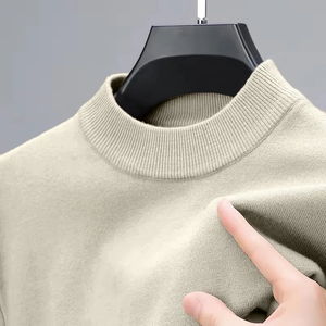 Sweat-shirt à col rond en molleton 100% coton pour hommes, imprimé de lettres personnalisées, vente en gros de sweat graphique à col rond de style costume - Product Image 1