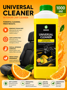 Kit d'entretien automobile général GRASS pour le nettoyage en profondeur de l'intérieur et de l'extérieur - 5 produits premium 4 kg - Product Image 4