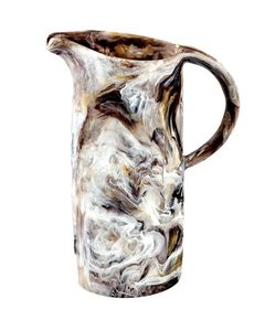 Jarra de resina epoxi de lujo moderna con mango Técnica pulida Característica sostenible para ocasiones de fiesta de té de agua No hay revisiones aún - Product Image 3