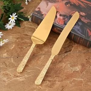 Hot Selling Brass Handle Cake Server <b>Set</b> Superior Quality Cake <b>Spatula</b> and Server <b>Set</b> Latest Design Less Price - Product Image 3