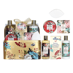Set da Viaggio per la Cura della Pelle Berry Beautifull con Cestino da Bagno, Pratico per gli Essenziali in Movimento - Product Image 1