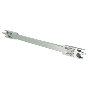 Jauge de hauteur orthodontique de qualité industrielle n ° 22 Instrument de positionnement de support dentaire avec des hauteurs de 3.5mm 2.0mm 2.5mm 3.0mm - Product Image 3