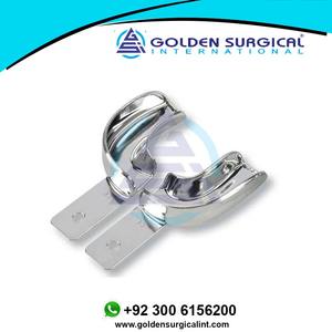 Plateau d'empreinte dentaire partiel en acier inoxydable pour fournitures dentaires |   Plateau d'empreinte dentaire orthodontique pour edentulés - Product Image 6