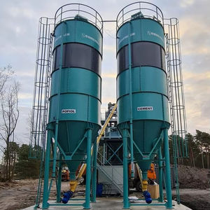 Silo de cemento de capacidad de 75 toneladas | tanque de almacenamiento de cemento de alta calidad para uso en construcción - Product Image 1