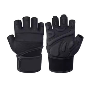 Guantes de Gimnasio de Primera Calidad Hechos en Fábrica, Material de Cuero de Alta Calidad, Etiqueta Personalizada, Precio Razonable - Product Image 3