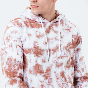 Vêtements d'hiver unisexes à capuche teintés deux pièces personnalisés survêtements délavés pour hommes vente en gros de vêtements personnalisés des fabricants - Product Image 3