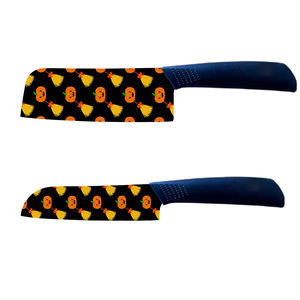 Couteau de chef de qualité commerciale, revêtement céramique, plastique, ambidextre, passe au lave-vaisselle, pour le camping en plein air, livraison rapide, vente chaude - Product Image 1