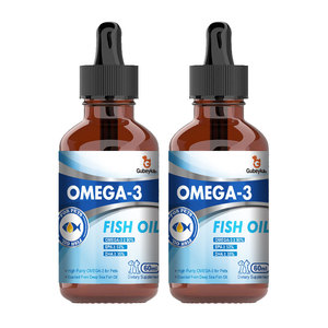 เสื้อโค้ทบริสุทธิ์สำหรับสัตว์เลี้ยงสินค้า <span class=keywords><strong>Omega3</strong></span>รองรับ DHA & EPA น้ำมันปลาแซลมอนสำหรับสุนัขแมวและแมว - Product Image 2