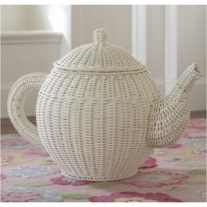 New Exquisite Design Woven Rattan Tea Pot <b>Baskets</b> for Kids Adorable <b>Wicker</b> Kids <b>Laundry</b> <b>Basket</b> and Hamper Storage From Vietnam - Product Image 2