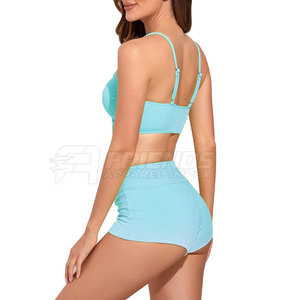 Conjunto de Bikini Elegante para Mujer, Traje de Baño de Dos Piezas, Ropa de Playa, Ajuste Cómodo, Moderno, Ligero, Ecológico - Product Image 3