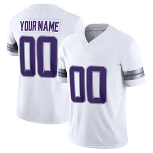 Vente en Gros Personnalisé Nouveau 32 Équipes Football Mode Hommes Col Rond Décontracté Maillot de Football Américain Service OEM Chemise à Sublimation - Product Image 1