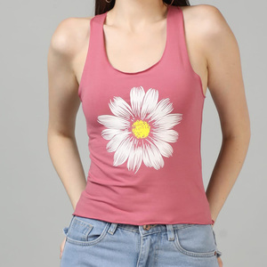 Camiseta sin mangas ligera para mujer, camiseta sin mangas de secado rápido, nueva moda para mujer, camisetas sin mangas para uso en puerta, camisetas sin mangas de Color rosa, comodidad - Product Image 1