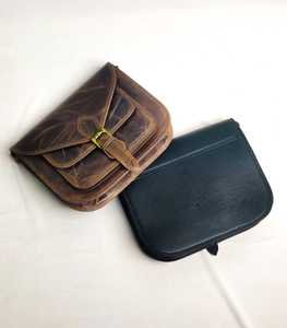 Bolsos bandolera de moda Vintage para mujer, personalizados, de gran capacidad, 2024, bolso de cuero de vaca de grano completo, forro de algodón, cierre de botón cruzado - Product Image 4