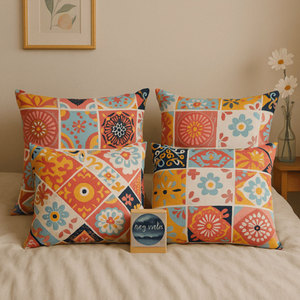 Funda de Cojín de Algodón Puro de Color Sólido y Elegante con Textura Suave para Uso en el Hogar y la Oficina - Product Image 5