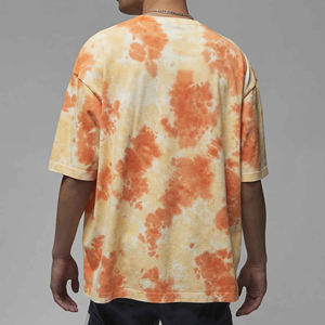 Hot Sale Customized Neck <b>Tie</b> <b>Dye</b> <b>T</b>-<b>Shirt</b> Comfortable 100% Cotton Wholesale for Men and <b>Women</b> Casual Sport Wear Latest Design - Product Image 2