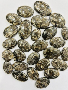 พลอยแฟชันทรงหลวมเกรด AAA + สไตล์แอฟริกันทำอัญมณีไม่ผ่านการอบ - Product Image 6