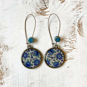 Pendientes bordados a mano para mujeres y niñas, pendientes para mujeres, joyería festiva para fiestas al mejor precio, pendientes con cuentas - Product Image 4