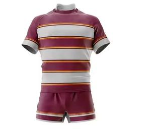 Tenues de rugby hautement performantes, ensembles respirants, design personnalisé, qualité supérieure, best-seller, anti-froissement, nouveau design de tenue de rugby - Product Image 1