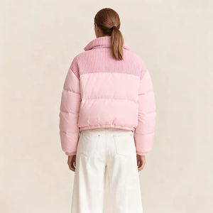 Nouvelle arrivée, veste matelassée d'hiver pour homme, longueur régulière, toile, vente en gros, haute qualité, légère, respirante, coupe ajustée, matelassée - Product Image 2