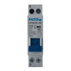 เบรกเกอร์วงจร Fato Cfb30 32 C25 230V 6KA สำหรับป้องกันไฟฟ้า - Product Image 2