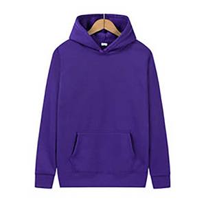 OEM personnalisé imprimé sérigraphie logo conception hommes femmes couleur unie tricoté polyester sweat à capuche lâche décontracté couleurs personnalisées - Product Image 3