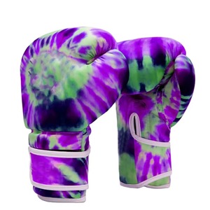 ถุงมือชกมวยหนังแท้คุณภาพสูงระดับมืออาชีพ  รับสกรีนโลโก้ สายรัดข้อมือปรับได้  แบบเต็มนิ้ว มีทุกสีทุกขนาด - Product Image 6