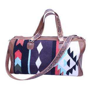 Top Qualité Western Aztèque Duffle Weekender Sac Southwestern Style Voyage Sac au prix de gros - Product Image 4