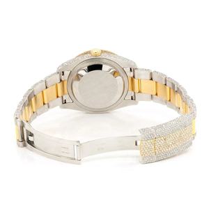 41mm gran fabricación hecha a mano famosa antigua de lujo VVS Moissanite diamante Icedout busto abajo Bling relojes para mujeres - Product Image 5