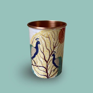 Diseño fresco, venta al por mayor, copas de vino de cobre de colores sopladas a mano de lujo modernas únicas personalizadas para accesorios de Bar - Product Image 3