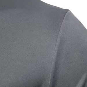 Polos de manga corta para hombre al por mayor para verano, ropa elegante de tejido de punto de patrón sólido para adultos - Product Image 4