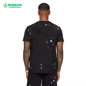 T-shirt de sport respirant pour homme grande taille, coupe ample, 100 % coton, fabriqué au Pakistan, faible MOQ, Behram International, Hip Hop, écologique - Product Image 6
