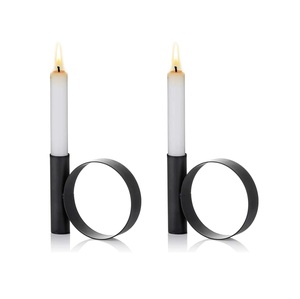 hot sale metal <b>candle</b> <b>Holders</b> aluminium stylish Party Wedding Decorations Candlesticks Gold Color Table Craft Candelabra - Product Image 5