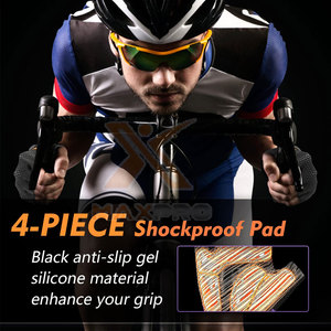 Comfortable Half <b>Finger</b> Cycling Gloves-Lightweight Adjustable Wrist <b>Strap</b> Non-Slip Unisex High Quality Custom Colors & Logo - Product Image 6