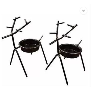 Metal Iron Black Reindeer Candle <b>Holder</b> Christmas Decorative Candle <b>Tealight</b> Candlestick Candle <b>Holder</b> in Reasonable Price - Product Image 2