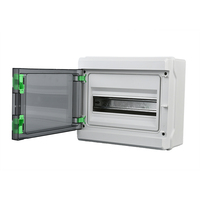 Boîte de distribution étanche en plastique domestique Boîte d'alimentation montée en surface extérieure Disjoncteur série HA IP65 Boîte d'ouverture vide