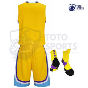 Tenue de sport de basketball tendance, respirante, en polyester, prix raisonnable, nouvelle arrivée, confortable, légère et durable - Product Image 2