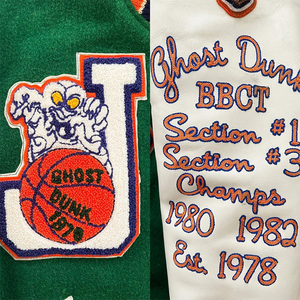 High Quality Men's <b>Canvas</b> Varsity Baseball Jacket with Stand Collar and Front Custom Printed Embroidery Wholesale Windproof - Product Image 3