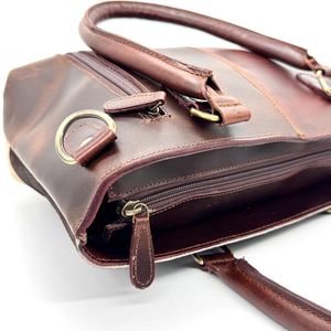 Hot Selling Trending Designer Hand <b>Tooled</b> Cowhide Leather <b>Tote</b> <b>Bag</b> Purse Top Quality Handled Shoulder <b>Bag</b> Rustic Style for Women - Product Image 5