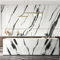 Dalles, carreaux, blocs de marbre Panda en Inde, meilleure qualité, grande dalle blanche, caisses en bois, poli, taille personnalisée, STONEMINES, 1ère qualité