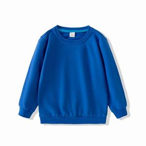 เสื้อสวมหัวคอกลมผ้าคอตตอนมีฮู้ดแขนยาวสำหรับเด็กผู้ชายฤดูใบไม้ผลิฤดูใบไม้ร่วง - Product Image 3