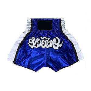 2025 entièrement personnalisé Logo Design Muay Thai Shorts courts Muay Thai combat Shorts Muay Thai court coup de pied boxe uniforme - Product Image 2