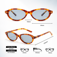Lunettes de soleil TFB Acétate ovales, nouvelle arrivée, très vendues, protection, classiques, durables, légères, uniques, modernes