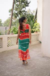 Lanzamiento de una nueva apariencia de fiesta Pur Heavy Faux Georgette Top Plazzo Dupatta Set Top Fabric Heavy Faux Georgette con trabajo pesado - Product Image 6