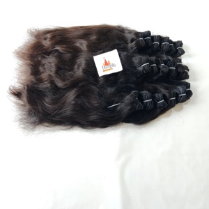 100% couleur naturelle indienne femmes noires fabrication cuticule aligné tissage droit traitement chimique aucun Extensions de cheveux - Product Image 3