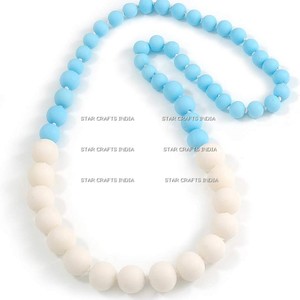 Último diseño, producto más vendido de collar de resina y madera de alta calidad del fabricante indio - Product Image 5